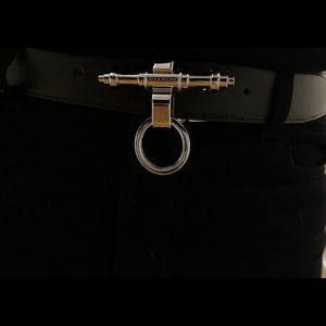 Givenchy Calf leather black belt
